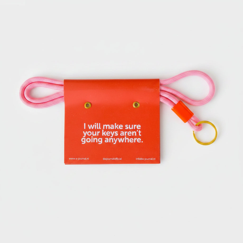 A-Journal Keycord Long – Pink