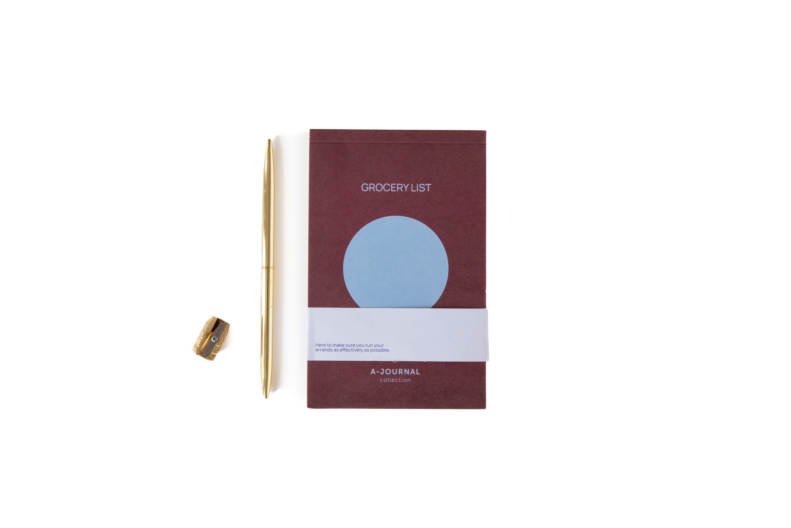 A-Journal Notepad - Grocery List