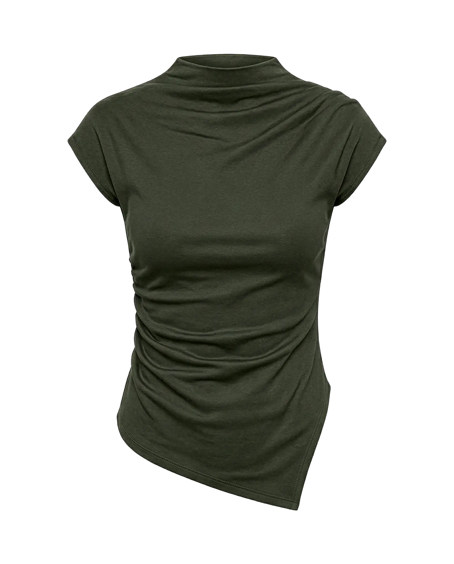 High Neck Top Kelly - Green