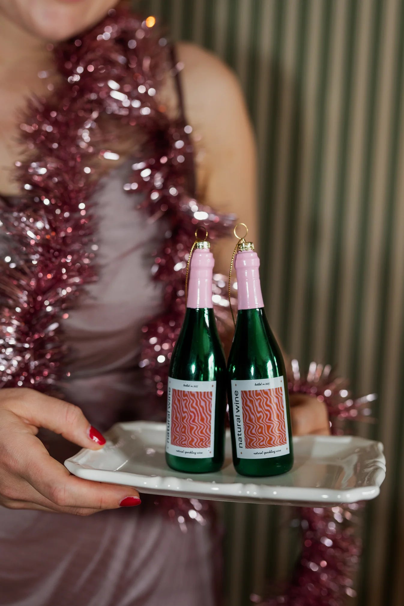 Kerstornament - Natuurwijn