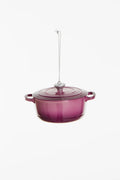 Kerstornament - Gietijzeren Pan Paars