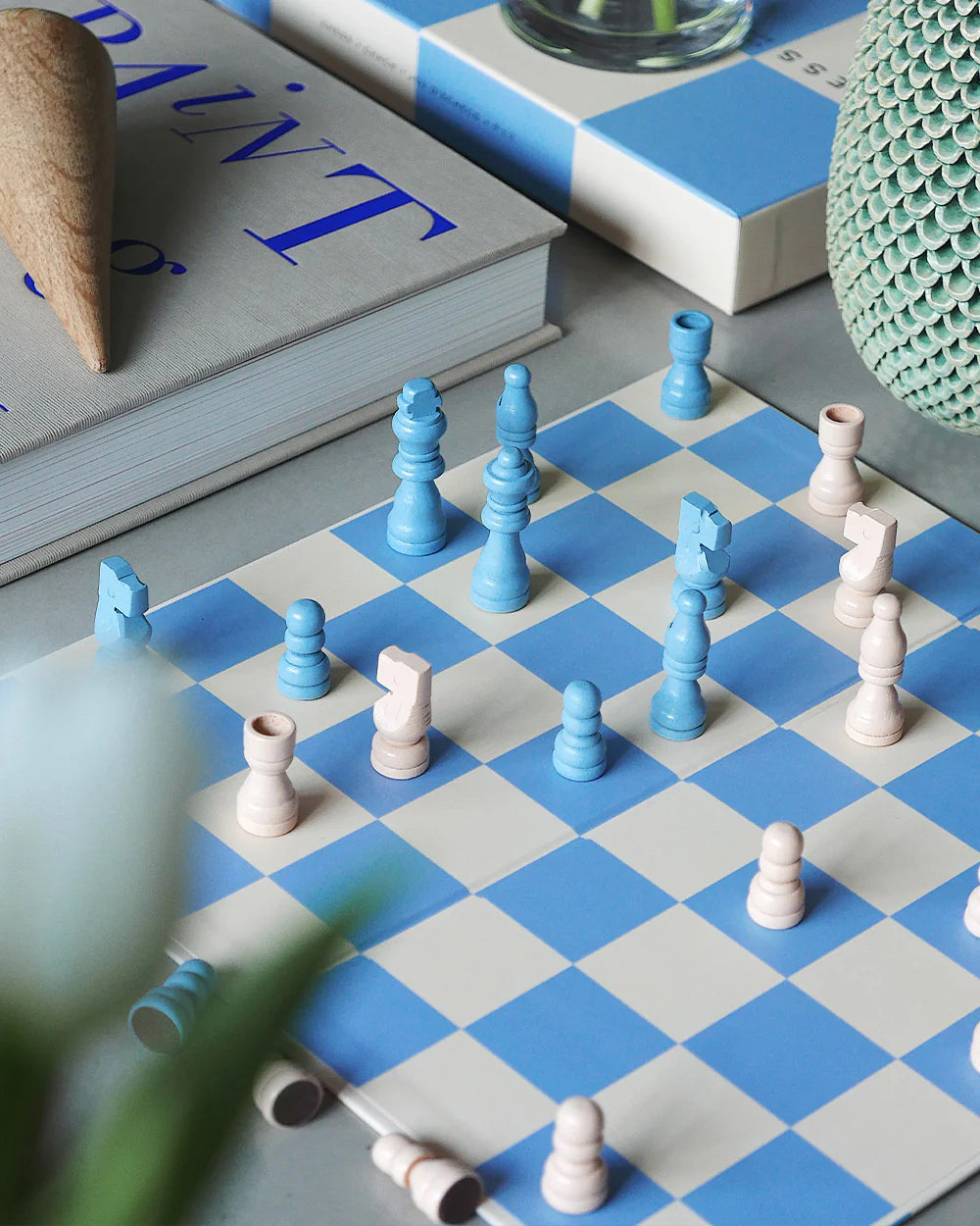 Play Chess - Beige/Blue