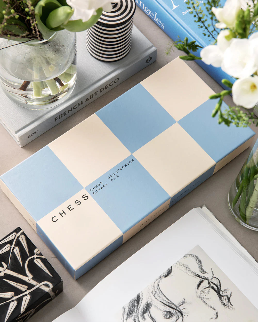 Play Chess - Beige/Blue