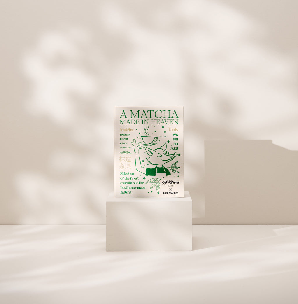 Printworks Matcha Tools x Cafe Kitsuné
