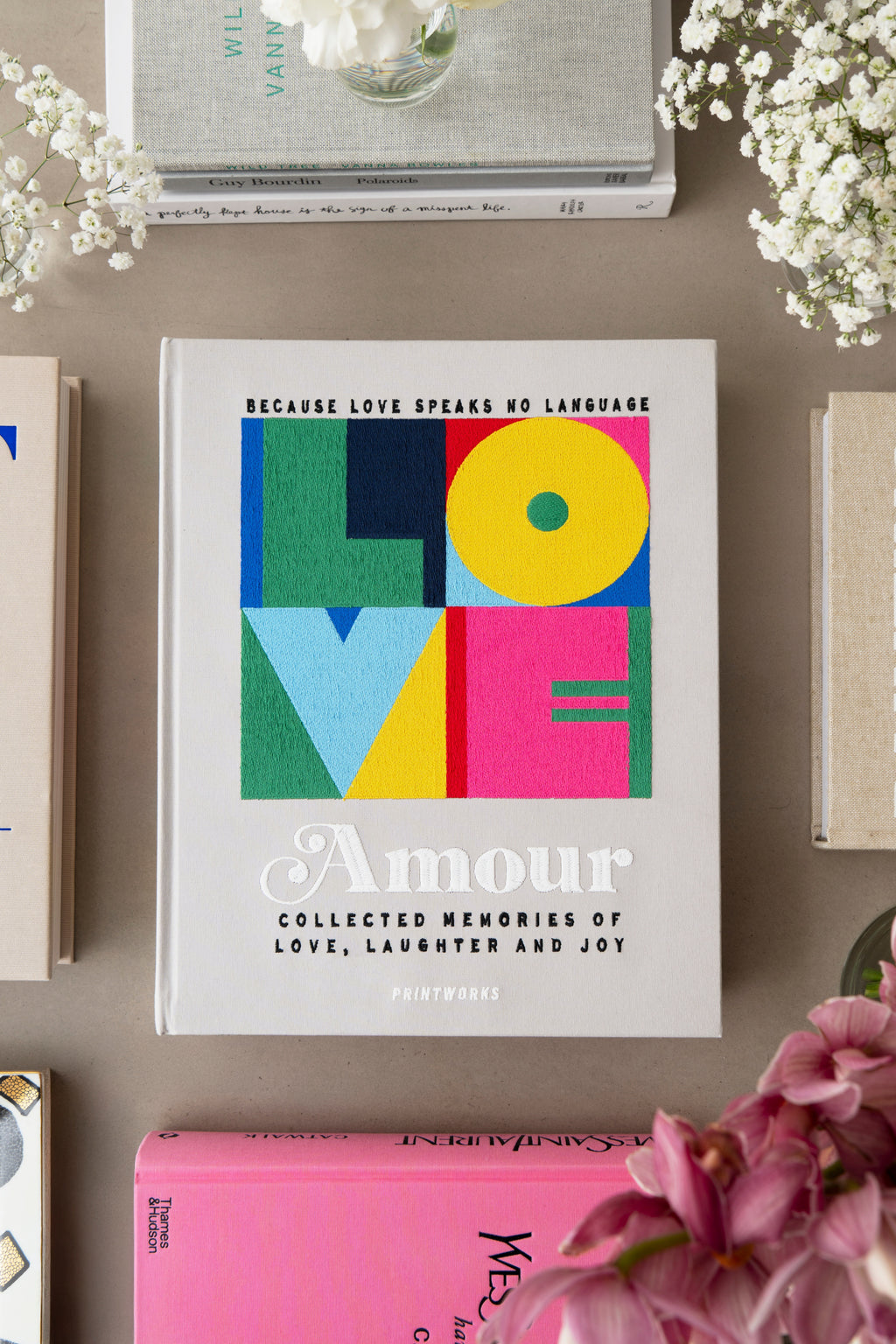 Printworks Embroidered Photo Album - Amour