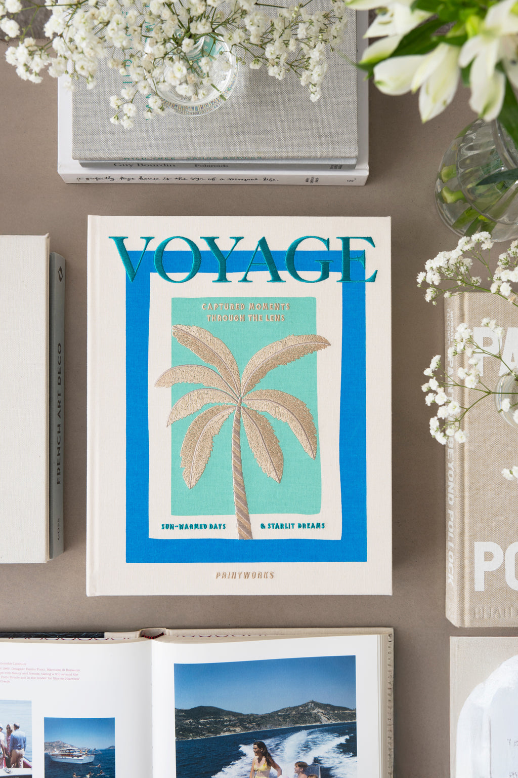 Printworks Embroidered Photo Album - Voyage