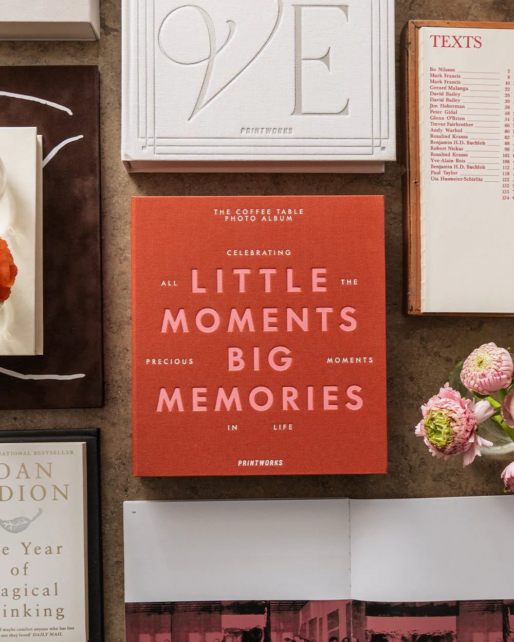 Photo Album - Little Moments Big Memories Orange