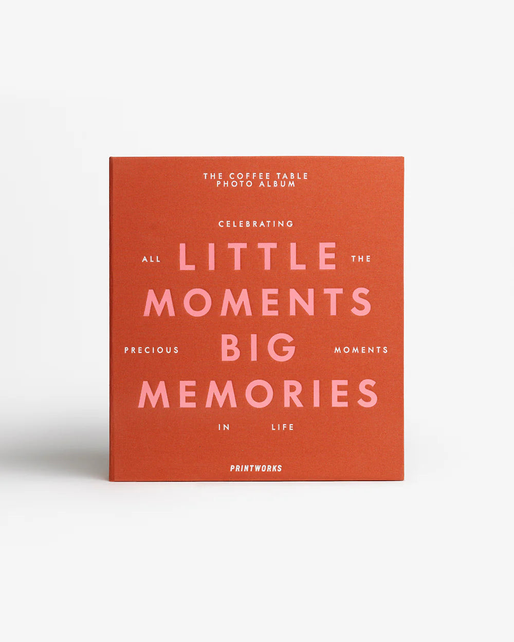 Photo Album - Little Moments Big Memories Orange