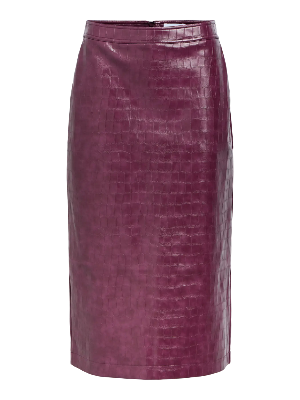 Object High Waist Skirt - Mauve Wine