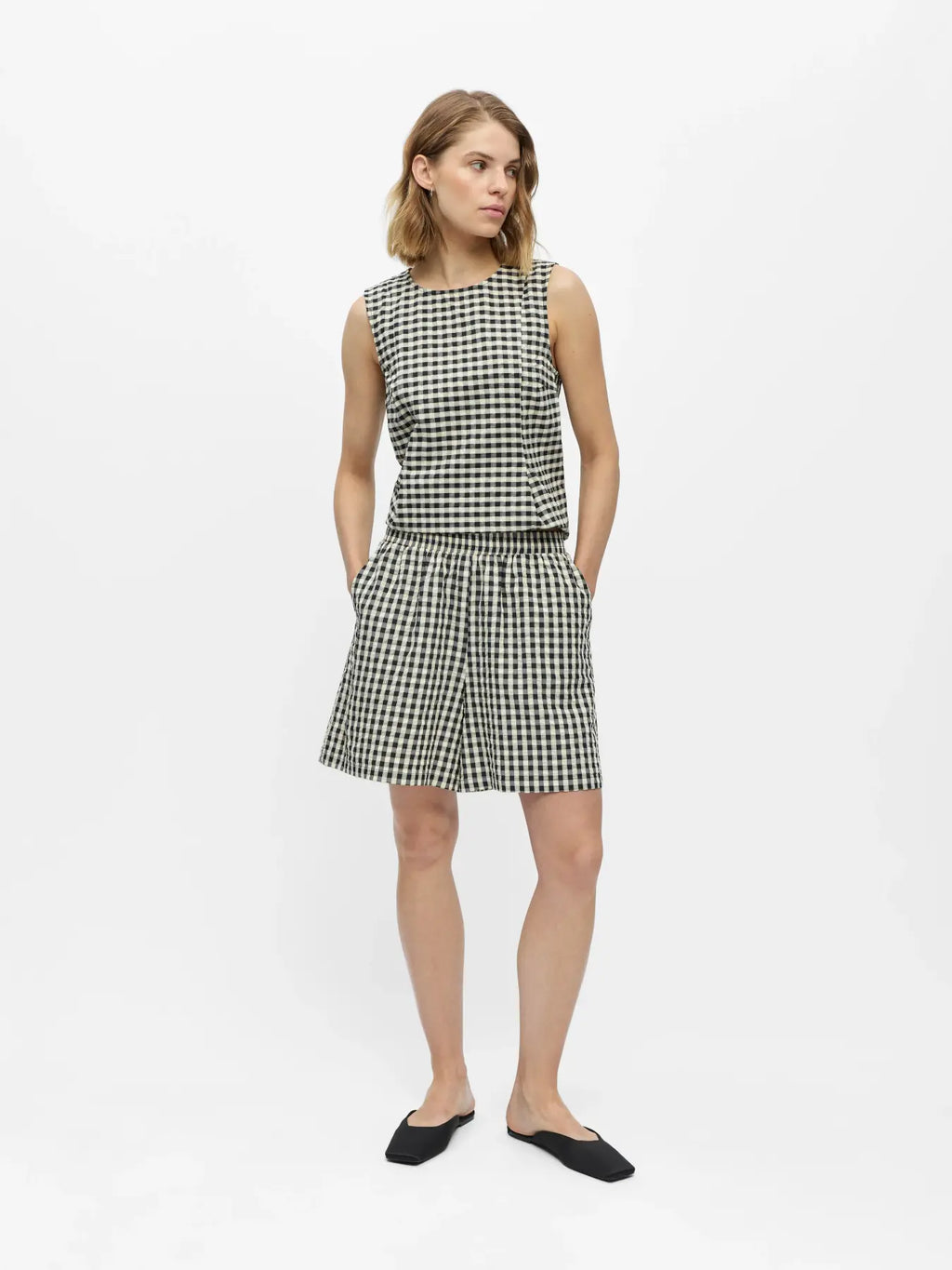 Object Bermuda Shorts - Checked