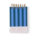Twin Wire Chunky Notepad - Blue/Navy