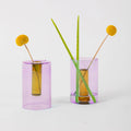 Reversible Glass Vase - Small - Lilac/Peach