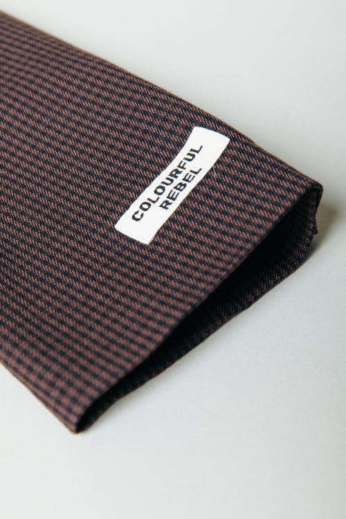 Mimmi Check blazer - Dark Brown