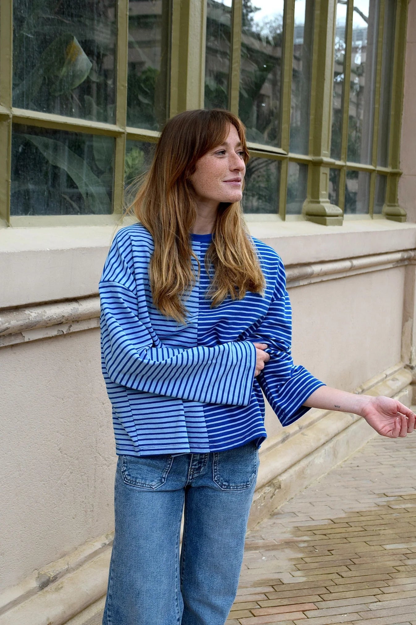 Mindtraveler Shirt Mariona - Blauw
