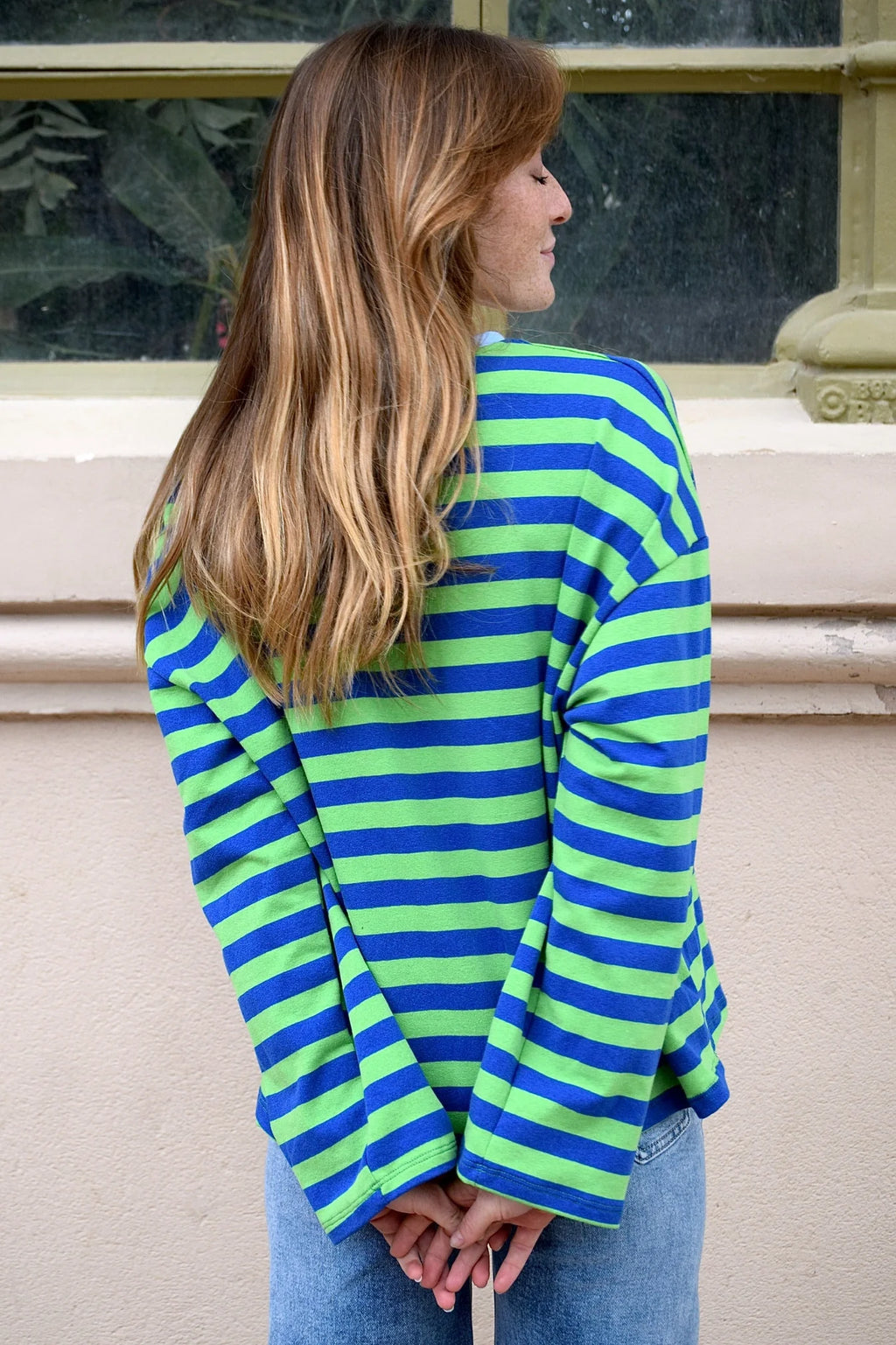 Mindtraveler Shirt Nuria - Groen en Blauw
