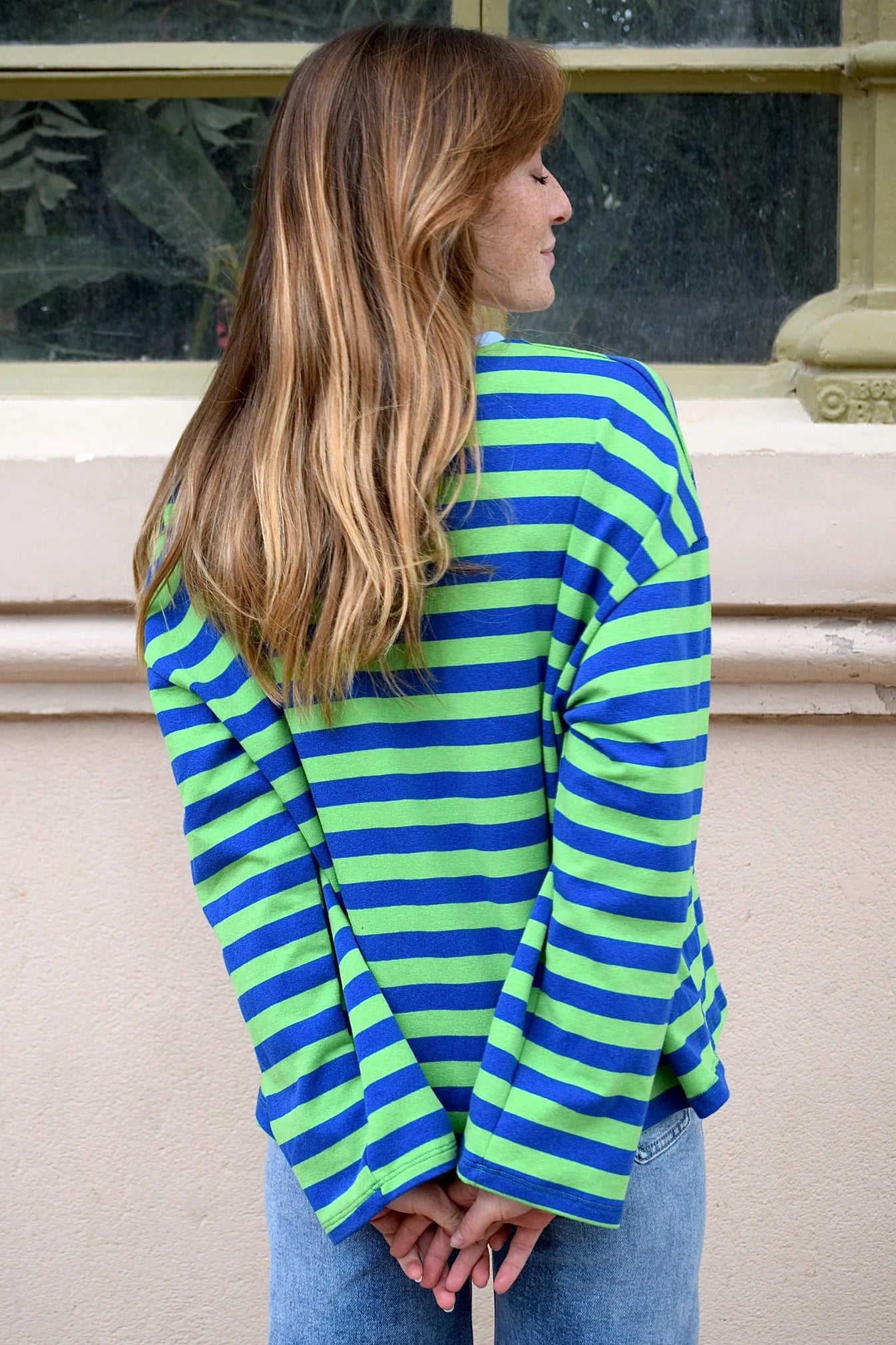 Mindtraveler Shirt Nuria - Groen en Blauw