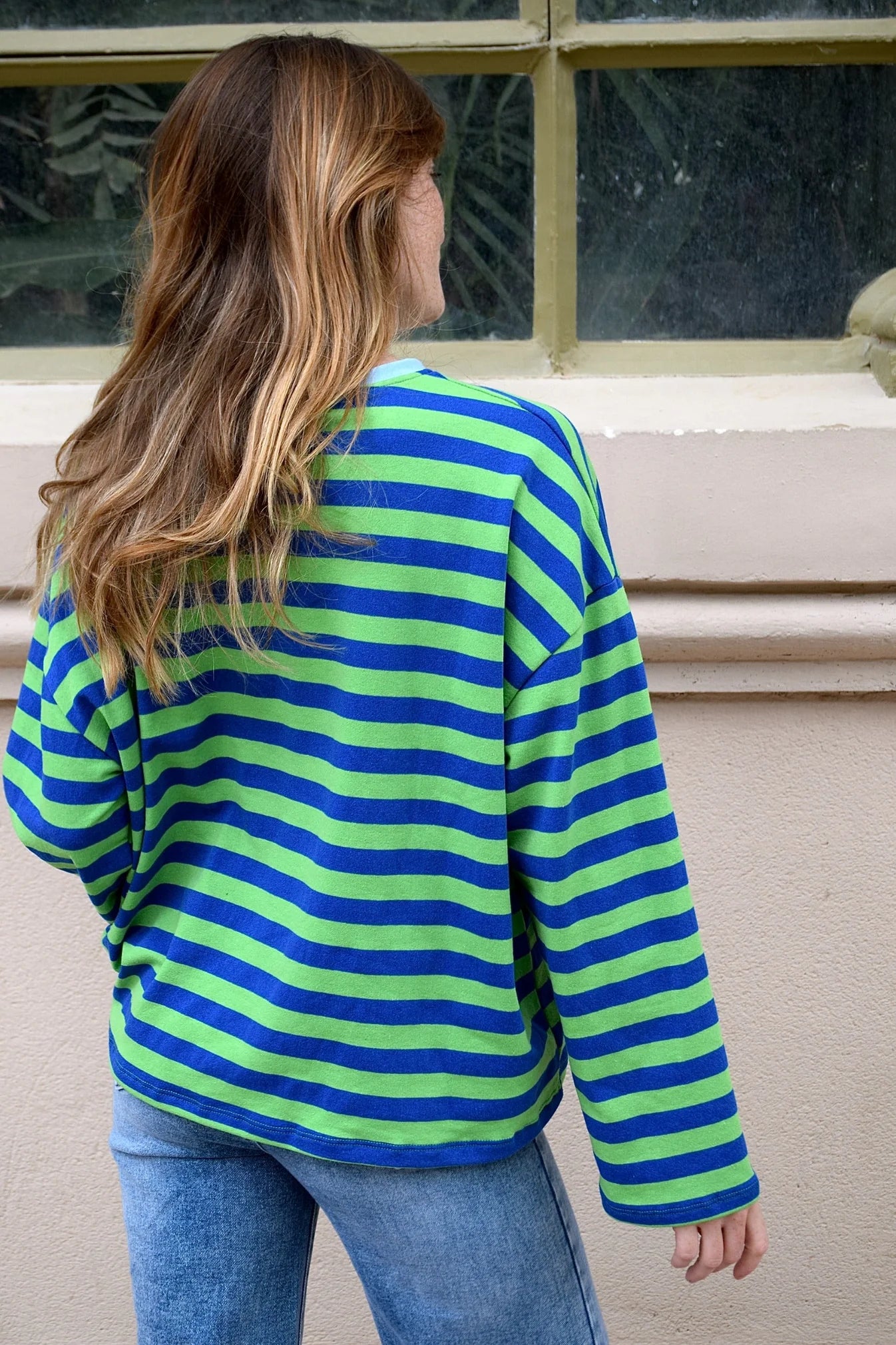 Mindtraveler Shirt Nuria - Groen en Blauw