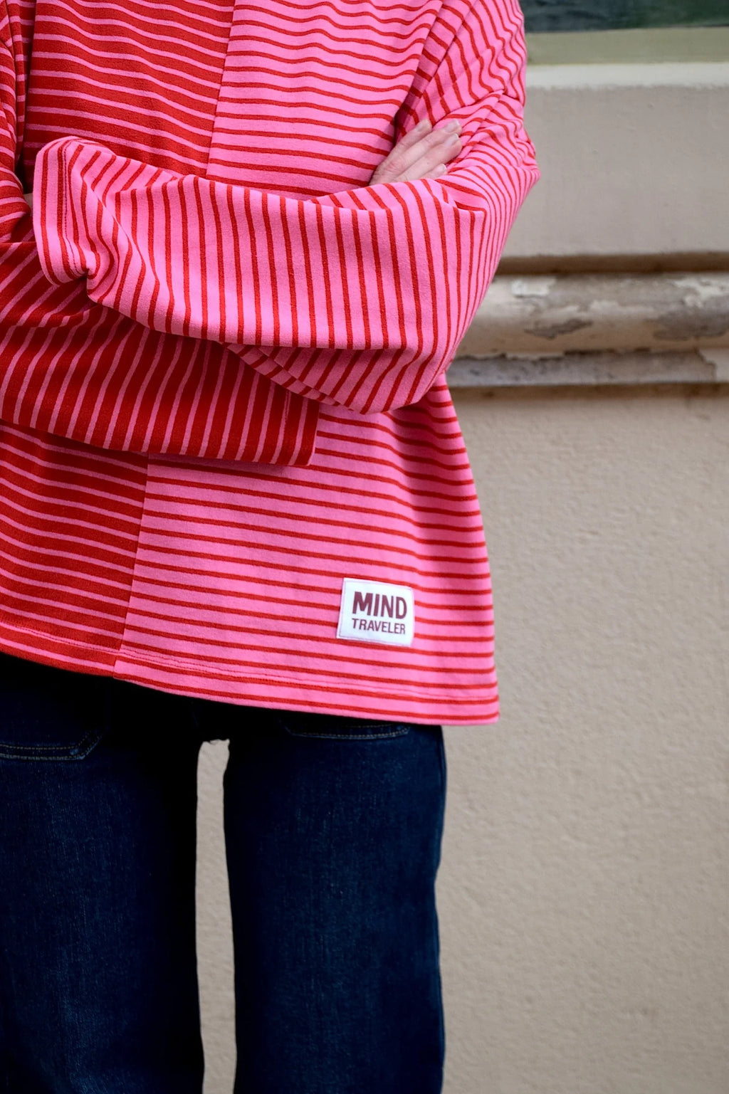 Mindtraveler Shirt Mariona - Rood/Roze
