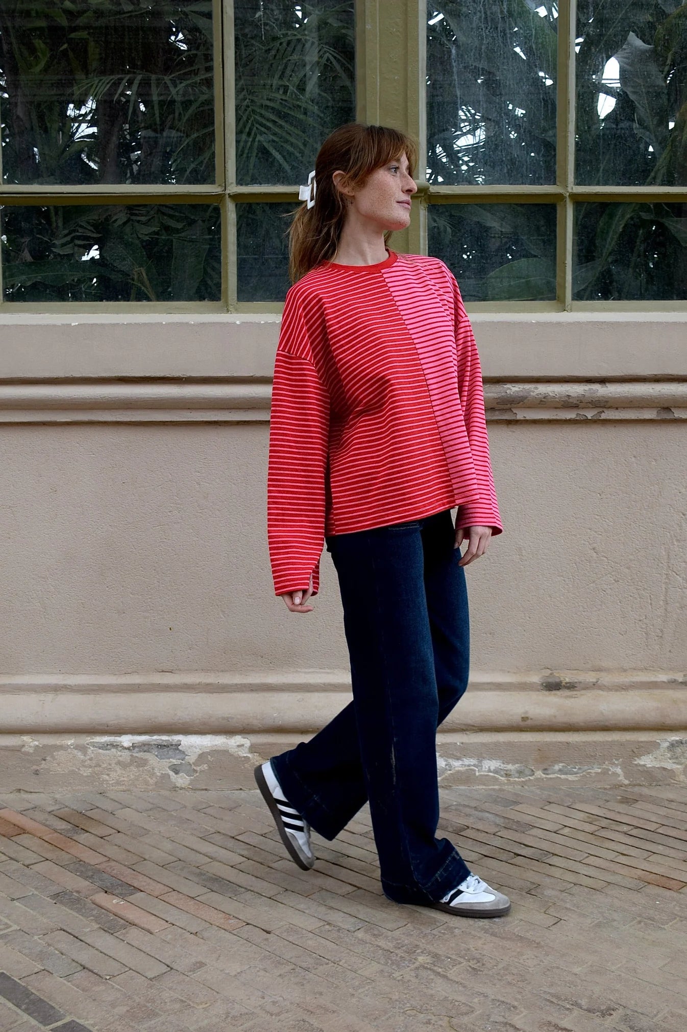 Mindtraveler Shirt Mariona - Rood/Roze