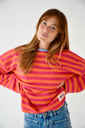 Mindtraveler Shirt Nuria - Fuschia and Orange