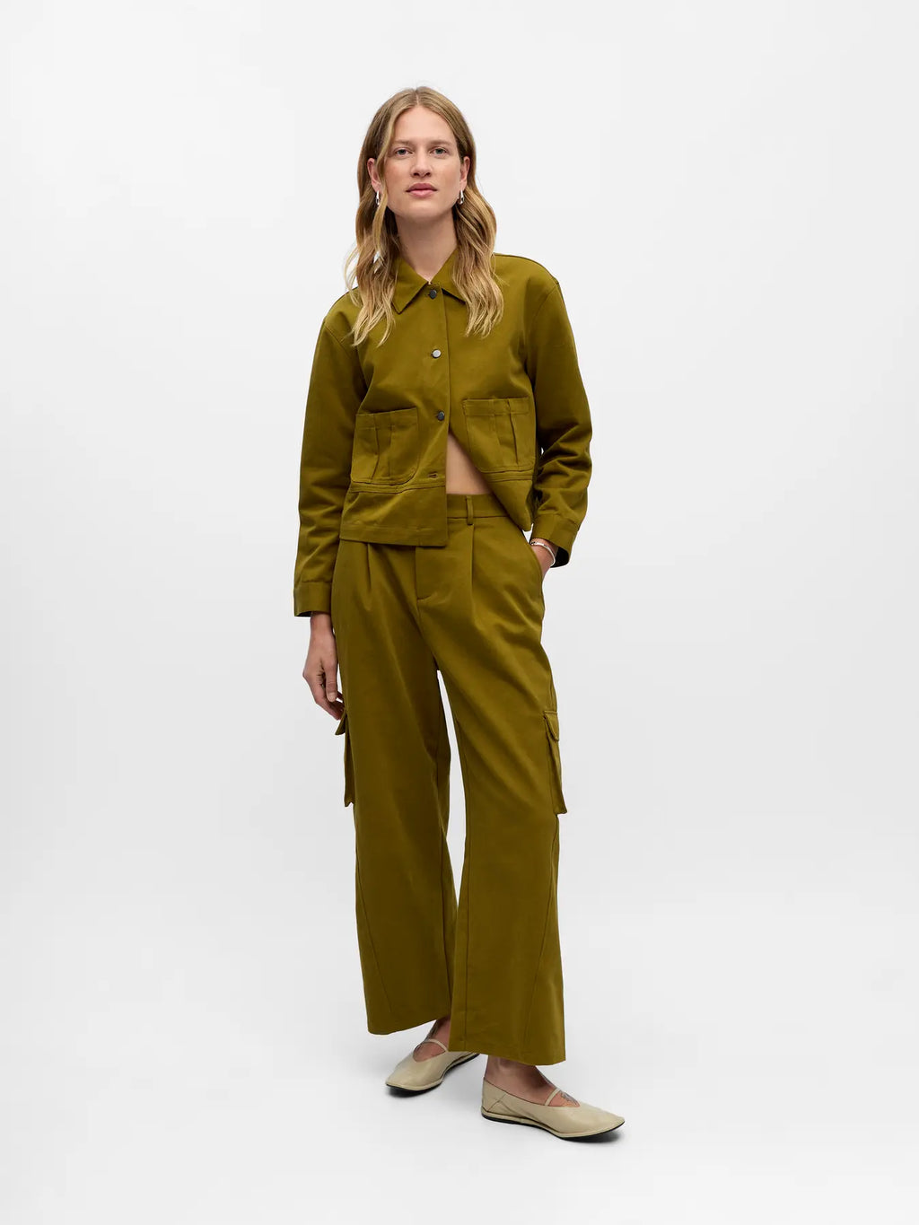 Object Cargo Trousers - Fir Green