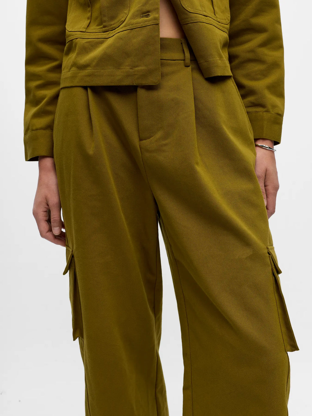 Object Cargo Trousers - Fir Green