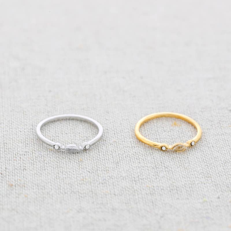 Ring - Vintage Zirkonia