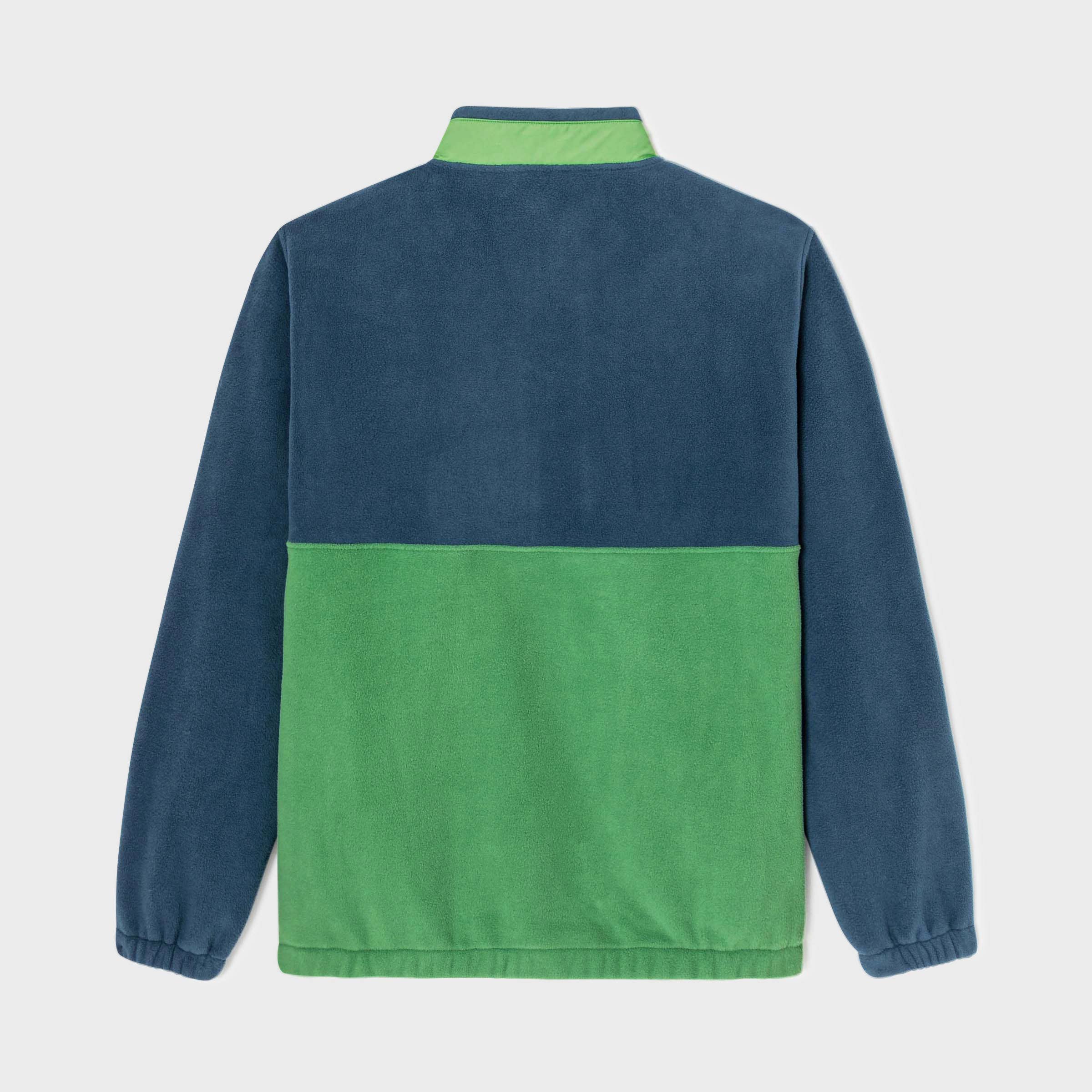 Fleecetrui colourblock