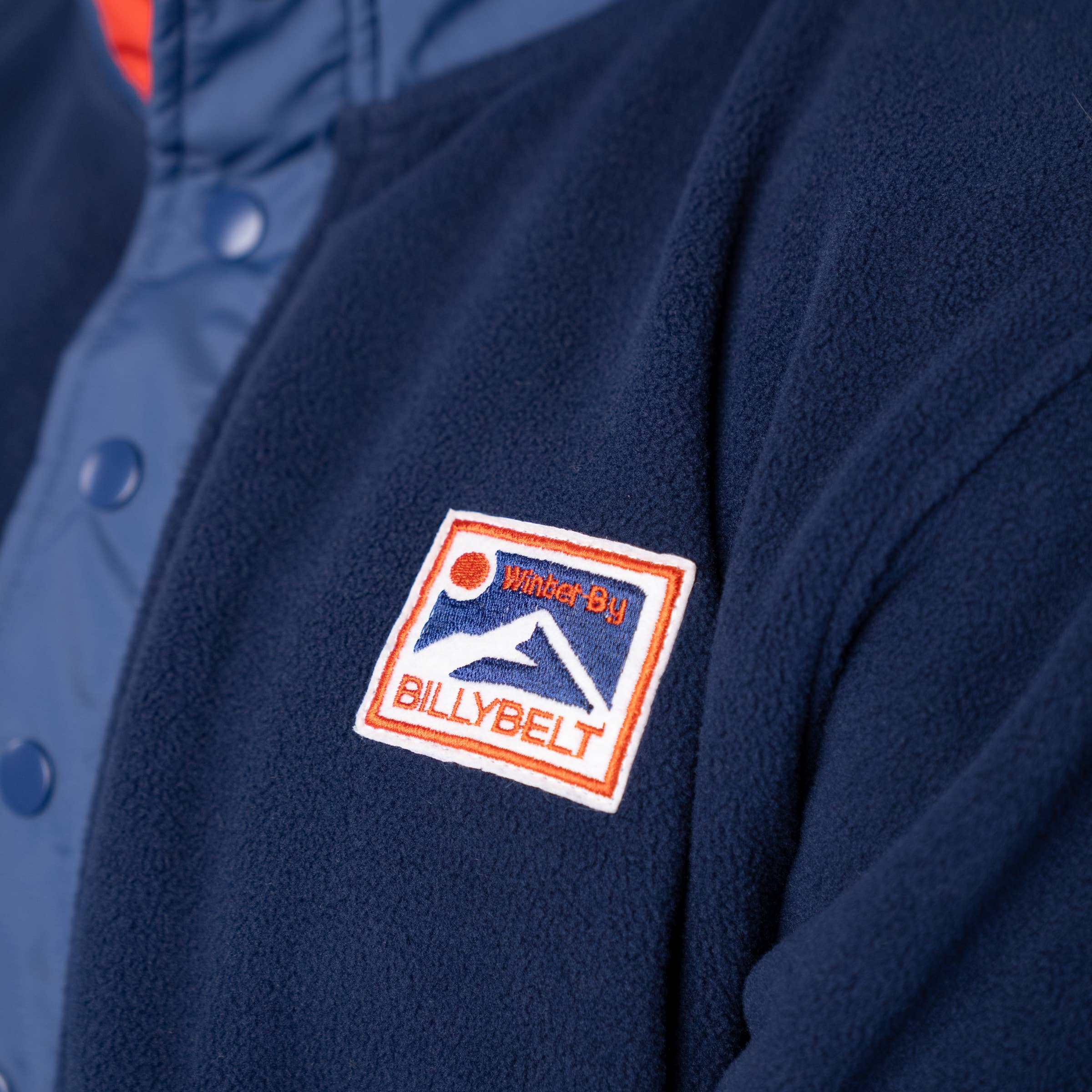 Fleece Trui - Marineblauw