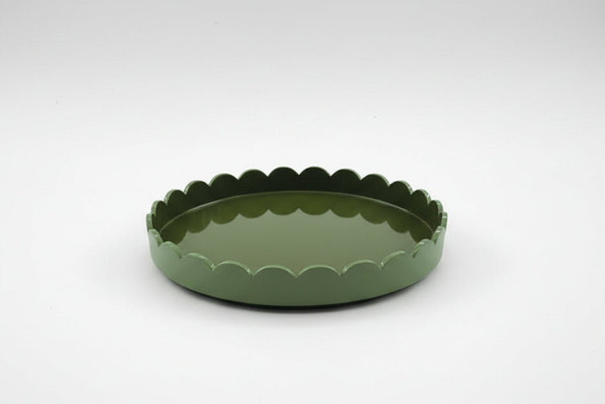 Rond golvend dienblad