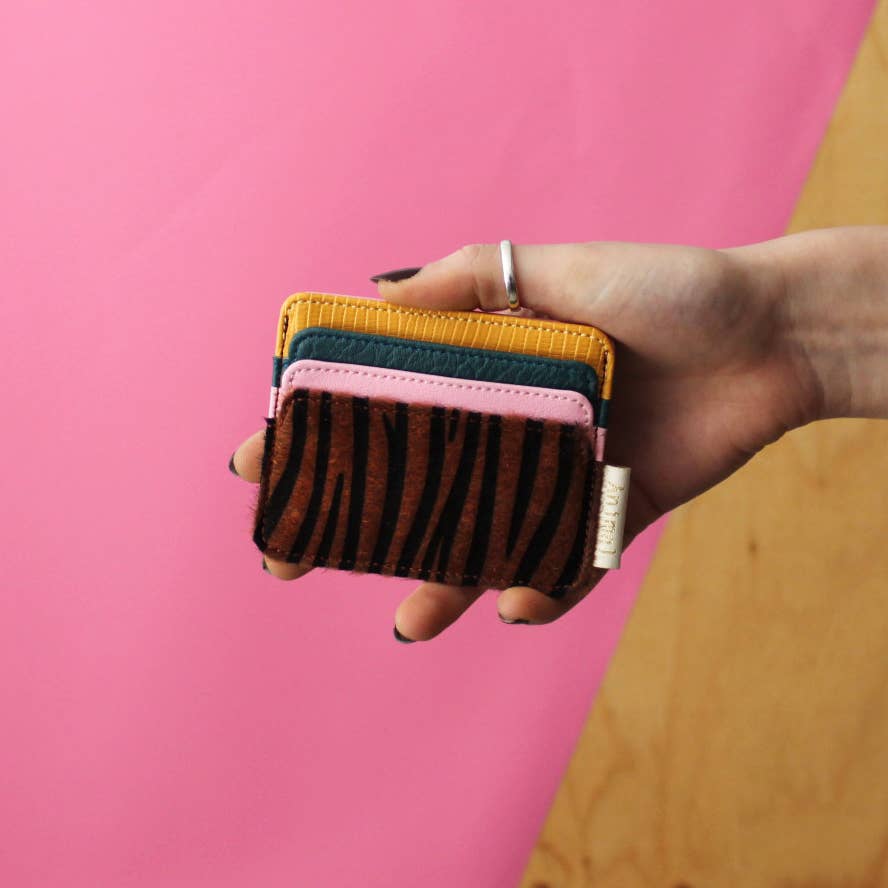 Kaarthouder Met Tijgerprint