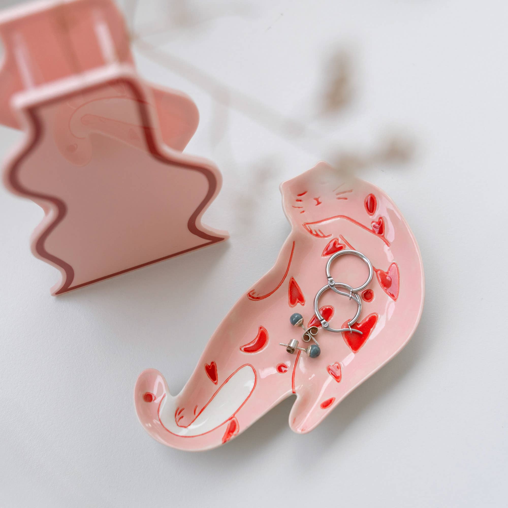 Sieradenschaal - Slaperige Kat