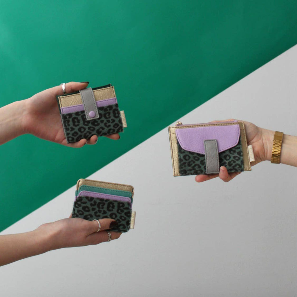 Kaarthouder Met Luipaardprint