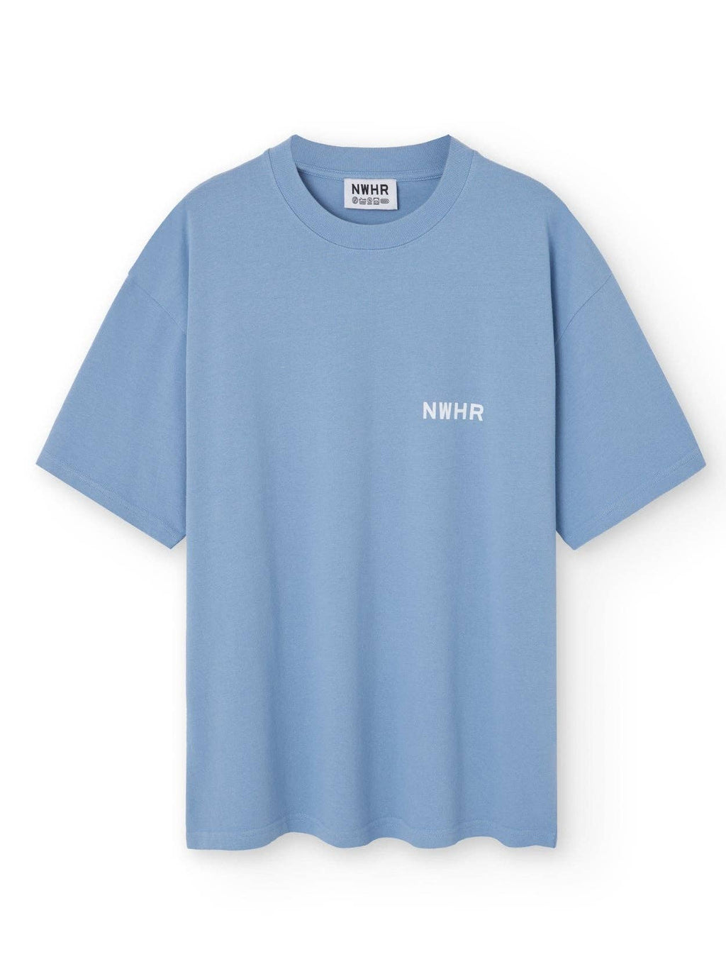 Basic T-shirt Blauw