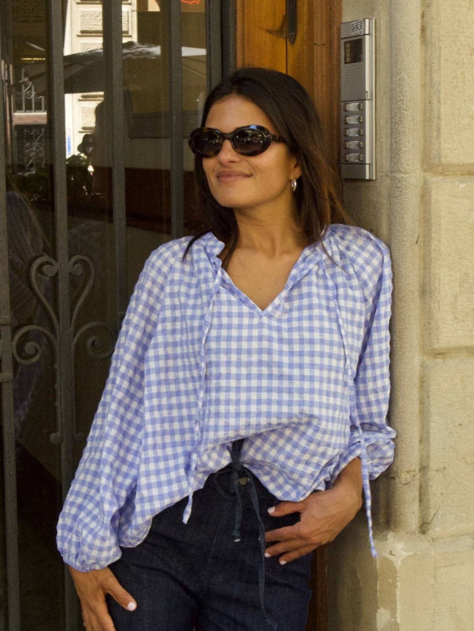 Matilde Vichy Blouse