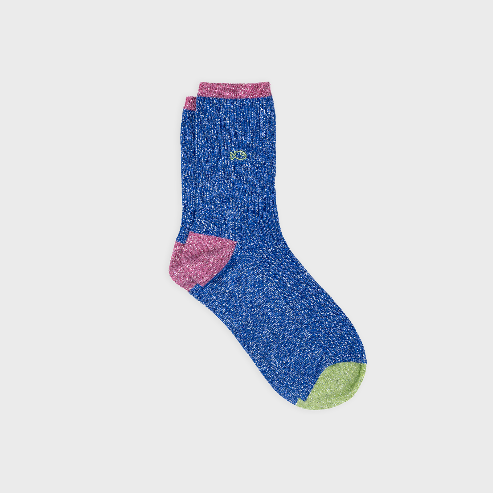 Sokken - Vintage Elektrisch Blauw