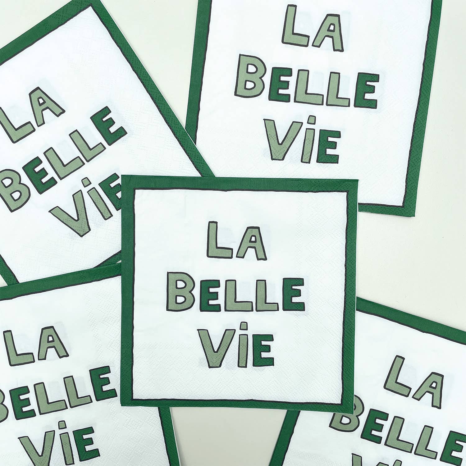Papieren Servetten - La Belle Vie