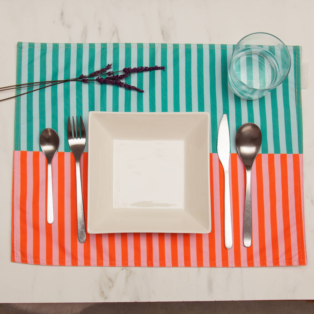 Set van 4 Placemats - Tropical