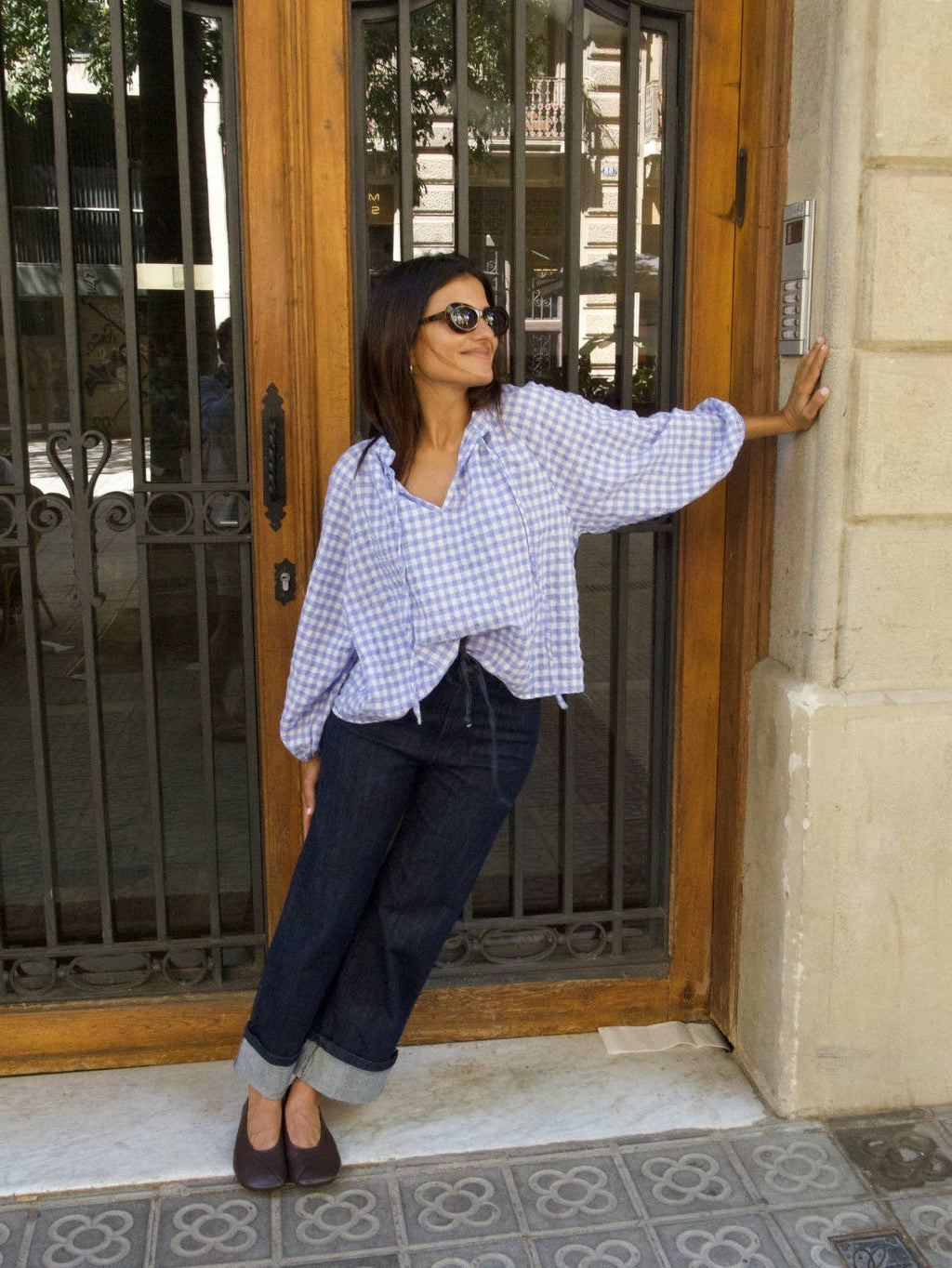 Matilde Vichy Blouse