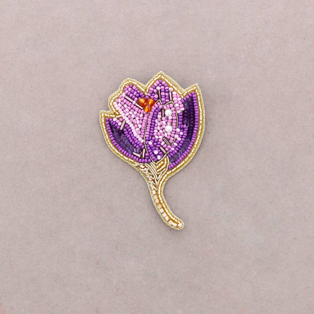 Bloemen Broche