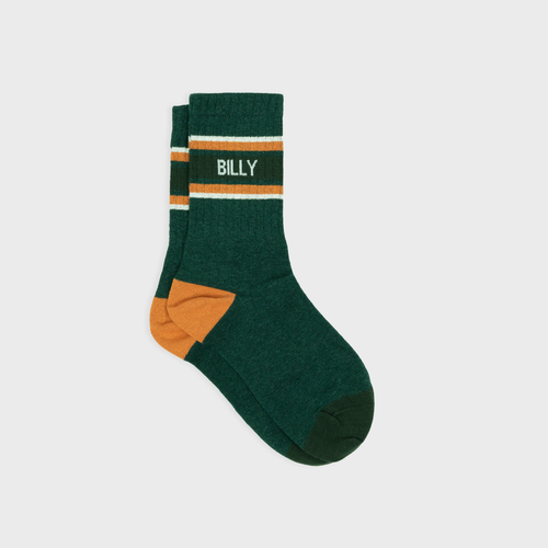 Billybelt Sokken - Oranje En Wit Gestreept