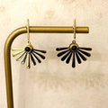 Oorbellen - Akinori Gold Black