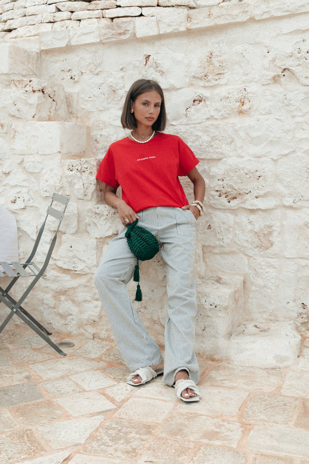 Uni Logo T-Shirt - Racing Rood