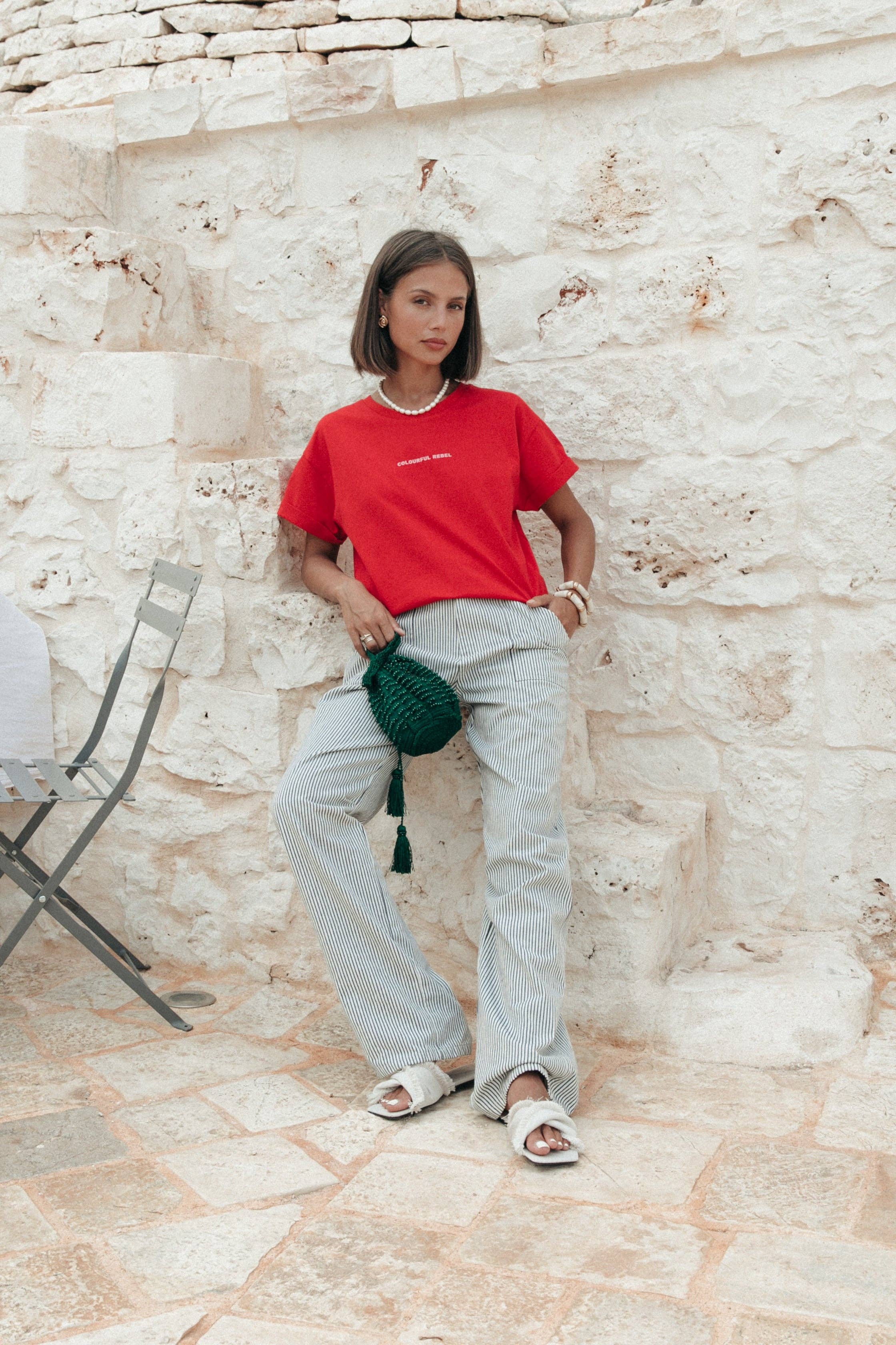 Uni Logo T-Shirt - Racing Rood