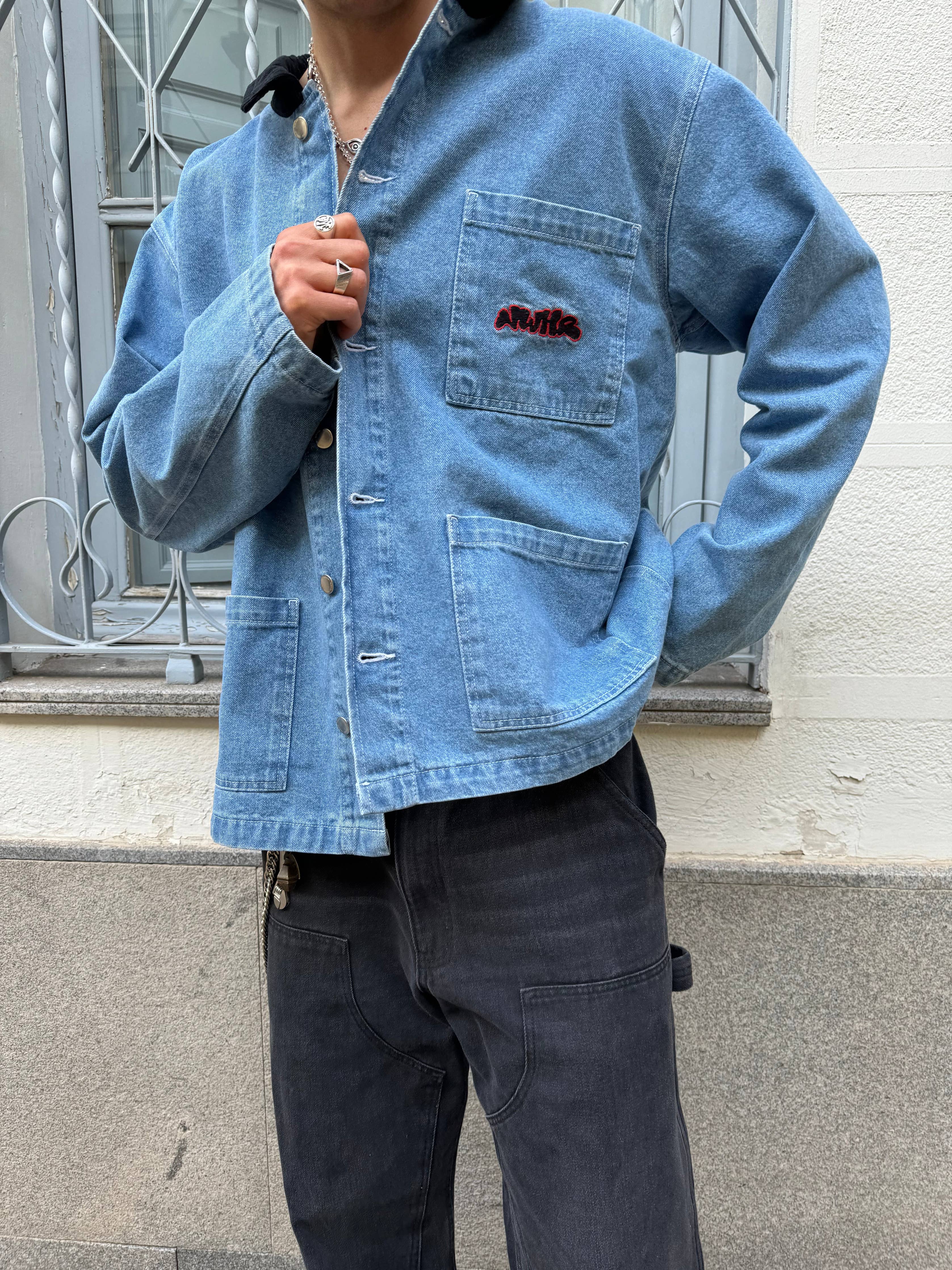 Denim jas