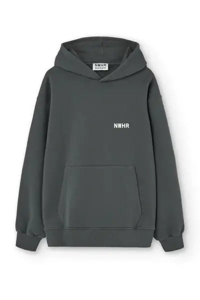 Hoodie Washed Black