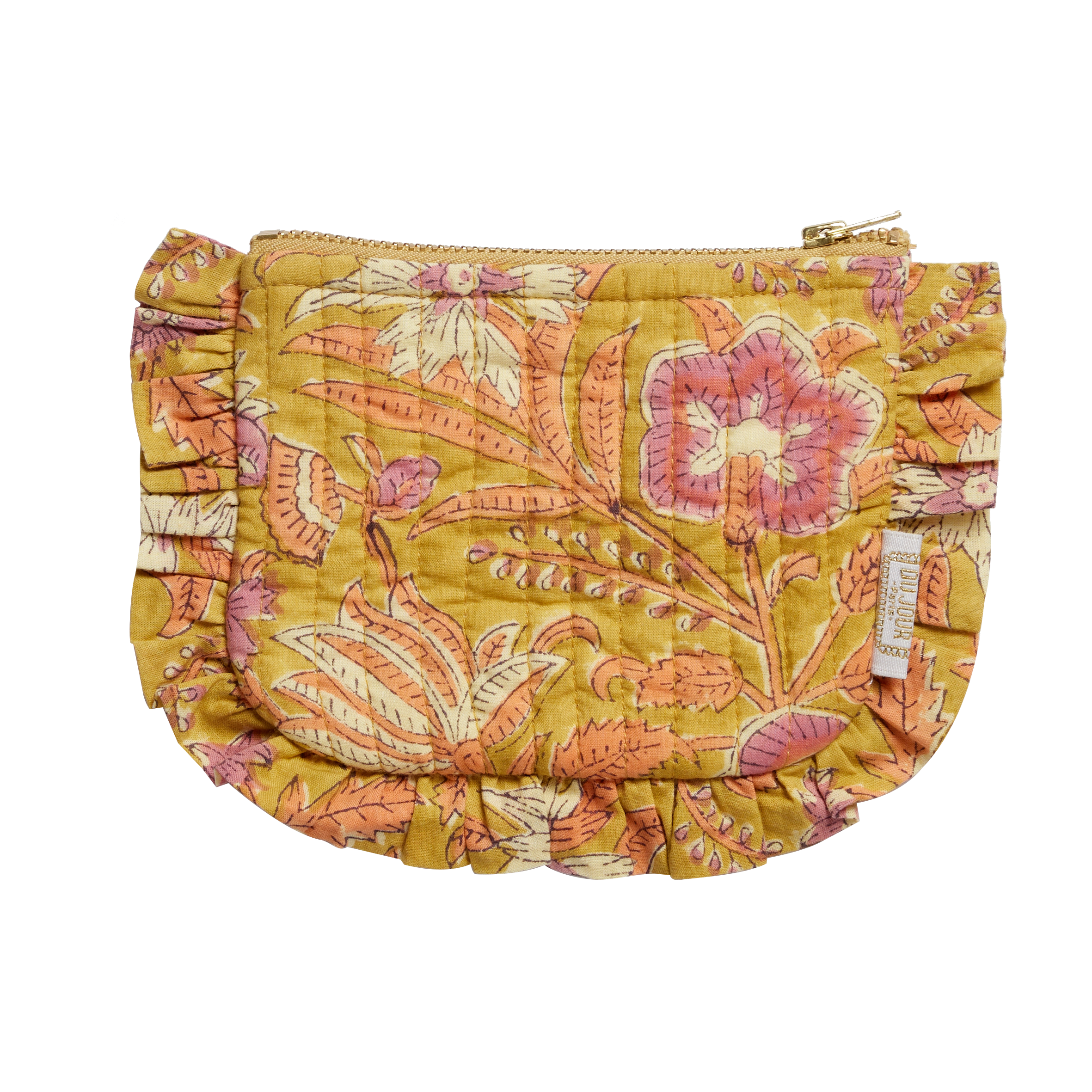 Kleine Pochette Met Ruches - Nerhu Kiwi