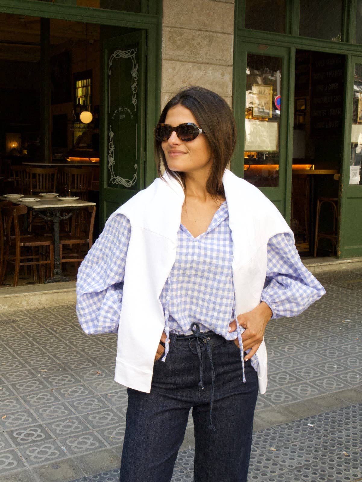 Matilde Vichy Blouse