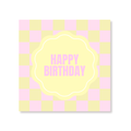 Papieren servetten - Happy Birthday