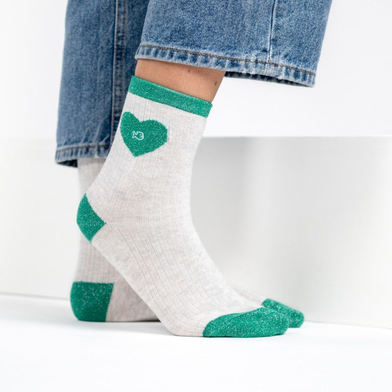 Billybelt Sokken - Hart Groen